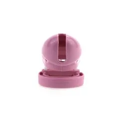 Cocklock Cage De Chasteté Silicone Rose 7 X 3.3 Cm -FÉMINITÉS boutique cage de chastete silicone rose 7 x 33 cm 5