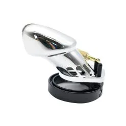 Cocklock Cage De Chasteté SILVER Argentée -FÉMINITÉS boutique cage de chastete silver argentee 2