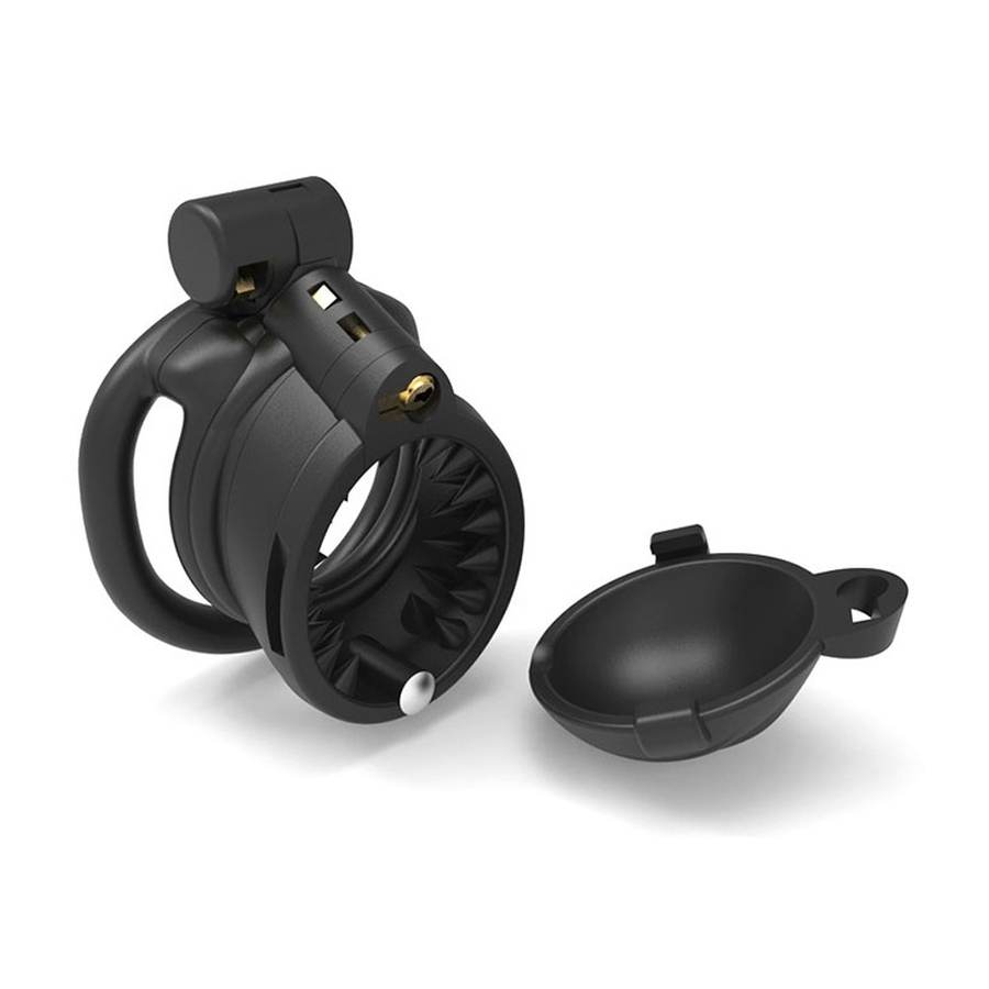 Cocklock Cage De Chasteté SPIKE OPEN 6.5 X 3cm 1 Cocklock Cage De Chasteté SPIKE OPEN 6.5 X 3cm