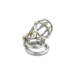 Generique Cage De Chasteté WIRE 7.5 X 4 Cm -FÉMINITÉS boutique cage de chastete wire 75 x 4 cm 3
