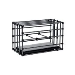 Master Series Cage En Métal Ajustable KENNEL PUPPY Noire