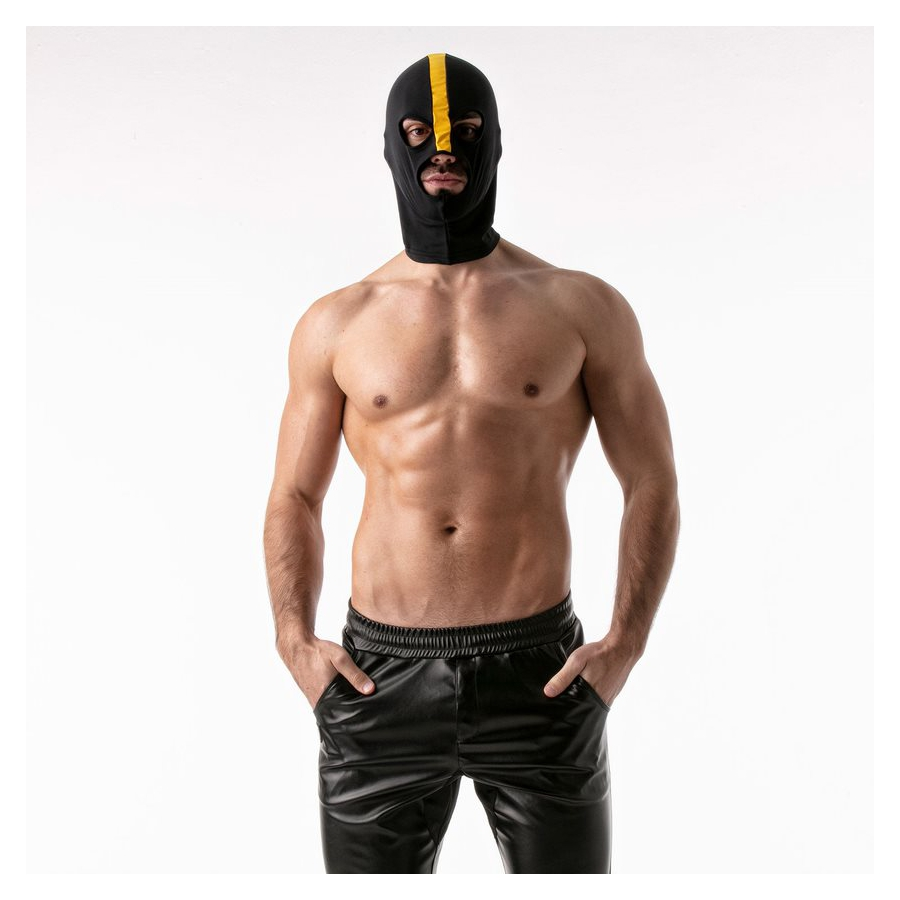 TOF Paris Cagoule BAD BOYS Noir-Jaune 3 TOF Paris Cagoule BAD BOYS Noir-Jaune – Image 3