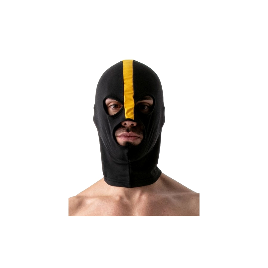 TOF Paris Cagoule BAD BOYS Noir-Jaune 1 TOF Paris Cagoule BAD BOYS Noir-Jaune