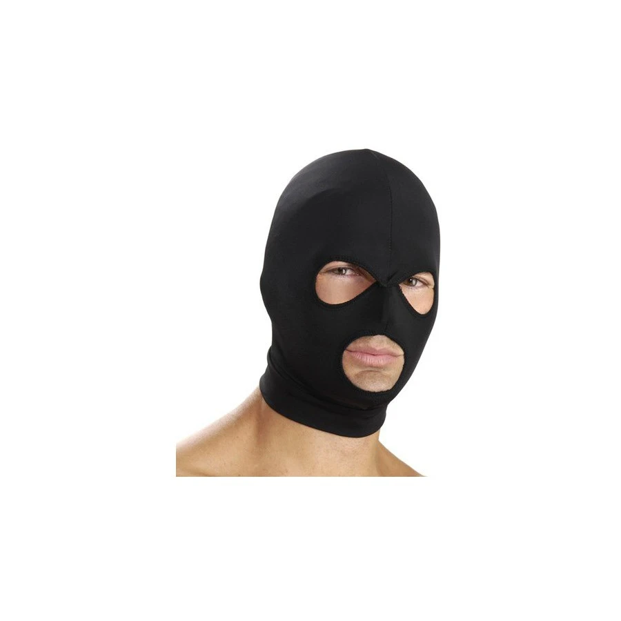 Generique Cagoule BDSM 3 Holes 1 Generique Cagoule BDSM 3 Holes