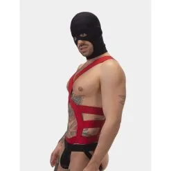 Barcode Berlin Cagoule FETISH MAK Noire -FÉMINITÉS boutique cagoule fetish mak noire 2