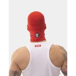 Barcode Berlin Cagoule FETISH MAK Rouge -FÉMINITÉS boutique cagoule fetish mak rouge 4