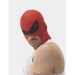 Barcode Berlin Cagoule FETISH TY Rouge -FÉMINITÉS boutique cagoule fetish ty rouge 2