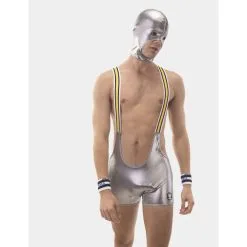 Barcode Berlin Cagoule GLOSSY Argentée 6 Barcode Berlin Cagoule GLOSSY Argentée -FÉMINITÉS boutique cagoule glossy argentee 2