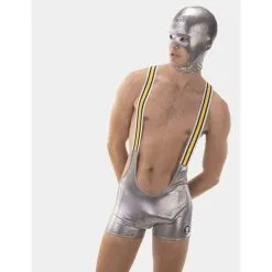 Barcode Berlin Cagoule GLOSSY Argentée 7 Barcode Berlin Cagoule GLOSSY Argentée -FÉMINITÉS boutique cagoule glossy argentee 3