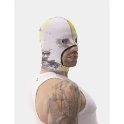 Barcode Berlin Cagoule KIRO Blanc-Noir-Jaune -FÉMINITÉS boutique cagoule kiro blanc noir jaune 3