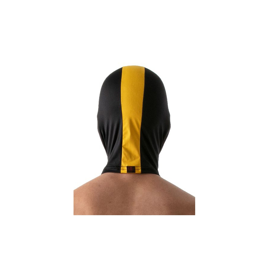 TOF Paris Cagoule NAUGHTY Noir-Jaune 2 TOF Paris Cagoule NAUGHTY Noir-Jaune – Image 2