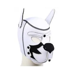 Kinky Puppy Cagoule PUPPY FOX Néoprène Noir-Blanc 8 Kinky Puppy Cagoule PUPPY FOX Néoprène Noir-Blanc -FÉMINITÉS boutique cagoule puppy fox neoprene noir blanc 2