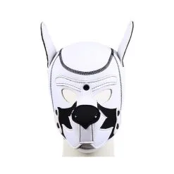 Kinky Puppy Cagoule PUPPY FOX Néoprène Noir-Blanc