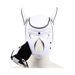 Kinky Puppy Cagoule PUPPY FOX Néoprène Noir-Blanc 11 Kinky Puppy Cagoule PUPPY FOX Néoprène Noir-Blanc -FÉMINITÉS boutique cagoule puppy fox neoprene noir blanc 5