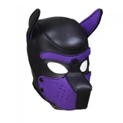 Kinky Puppy Cagoule PUPPY Néoprène Violet