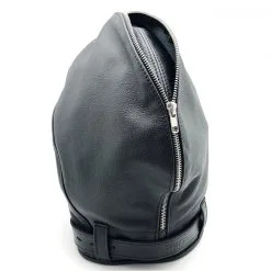 The Red Cagoule Sensorielle En Cuir NO SENSOR Noir 12 The Red Cagoule Sensorielle En Cuir NO SENSOR Noir -FÉMINITÉS boutique cagoule sensorielle en cuir no sensor noir 3