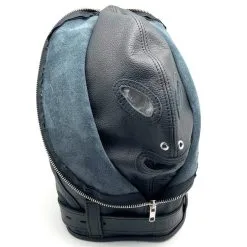 The Red Cagoule Sensorielle En Cuir NO SENSOR Noir 13 The Red Cagoule Sensorielle En Cuir NO SENSOR Noir -FÉMINITÉS boutique cagoule sensorielle en cuir no sensor noir 4