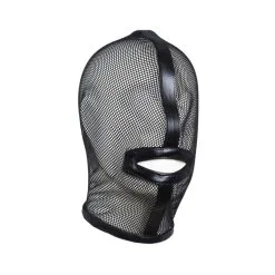 Generique Cagoule SM MESH Noire -FÉMINITÉS boutique cagoule sm mesh noire 3