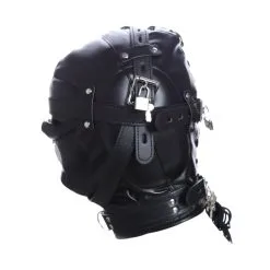 KINKgear Cagoule Sm NO SENSOR Noire 6 KINKgear Cagoule Sm NO SENSOR Noire -FÉMINITÉS boutique cagoule sm no sensor noire 2