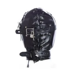 KINKgear Cagoule Sm NO SENSOR Noire 7 KINKgear Cagoule Sm NO SENSOR Noire -FÉMINITÉS boutique cagoule sm no sensor noire 3