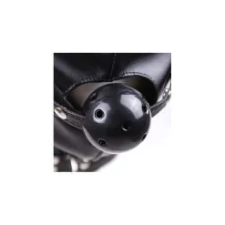 Generique Cagoule SM SENSORY PRIVATION Noire -FÉMINITÉS boutique cagoule sm sensory privation noire 4