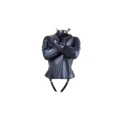 Generique Camisole BDSM STRICT JACKET Noire 12 Generique Camisole BDSM STRICT JACKET Noire -FÉMINITÉS boutique camisole bdsm strict jacket noire 4