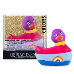 Big Teaze Toys Canard Vibrant Colors - Violet -FÉMINITÉS boutique canard vibrant colors violet 2