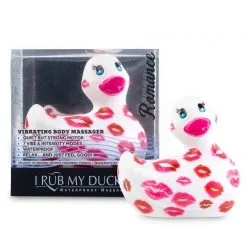 Big Teaze Toys Canard Vibrant Romance - Blanc -FÉMINITÉS boutique canard vibrant romancce 3