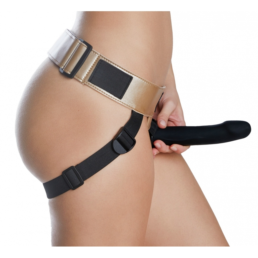 Ceinture Harnais Pour Gode DORCEL Strap-On-Me Doré 3 Ceinture Harnais Pour Gode DORCEL Strap-On-Me Doré – Image 3
