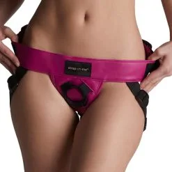 Ceinture Harnais Pour Gode STRAP-ON-ME Rose Foncé