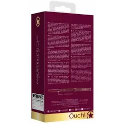 Ouch! Halo Ceinture RESTRAINT BELT Rouge -FÉMINITÉS boutique ceinture restraint belt rouge 4