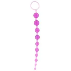 ToyJoy Classics Chapelet Anal THAI TOY BEADS 26 X 2.4cm Fuchsia