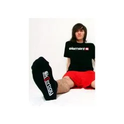 Chaussettes Basses Noires QUARTER Sk8erboy