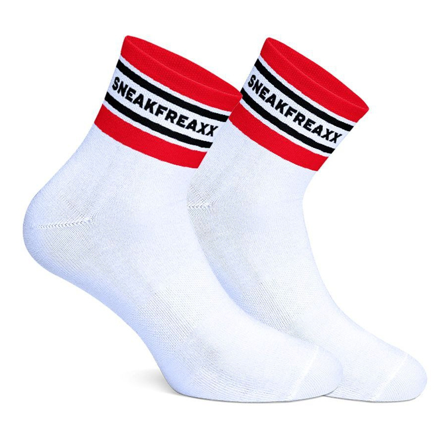 SneakFreaxx Chaussettes Basses SNEAKS HORNY SHORT Blanches 3 SneakFreaxx Chaussettes Basses SNEAKS HORNY SHORT Blanches – Image 3