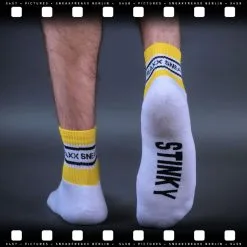 SneakFreaxx Chaussettes Basses STINKY SOXX SHORT Blanches 9 SneakFreaxx Chaussettes Basses STINKY SOXX SHORT Blanches -FÉMINITÉS boutique chaussettes basses stinky soxx short blanches 4