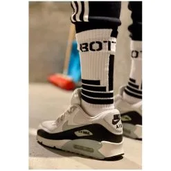 Chaussettes Blanches BOTTOM Addiction -FÉMINITÉS boutique chaussettes blanches bottom addiction 2