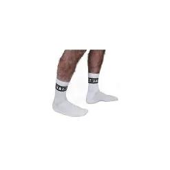 Mr B - Mister B Chaussettes Blanches BTTM X2 Paires