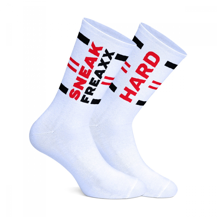 Chaussettes Blanches HARD PLAY Sneakfreaxx 3 Chaussettes Blanches HARD PLAY Sneakfreaxx – Image 3