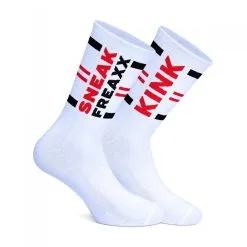 Chaussettes Blanches KINK PLAY Sneakfreaxx 5 Chaussettes Blanches KINK PLAY Sneakfreaxx -FÉMINITÉS boutique chaussettes blanches kink play sneakfreaxx 2