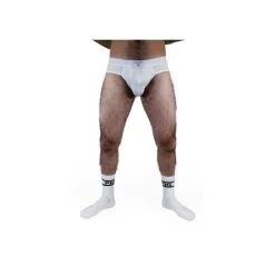 Mr B - Mister B Chaussettes Blanches PIG X 2 Paires 5 Mr B - Mister B Chaussettes Blanches PIG X 2 Paires -FÉMINITÉS boutique chaussettes blanches pig x 2 paires 2