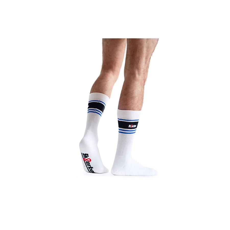 Chaussettes Blanches Sk8erboy Deluxe 4 Chaussettes Blanches Sk8erboy Deluxe – Image 4