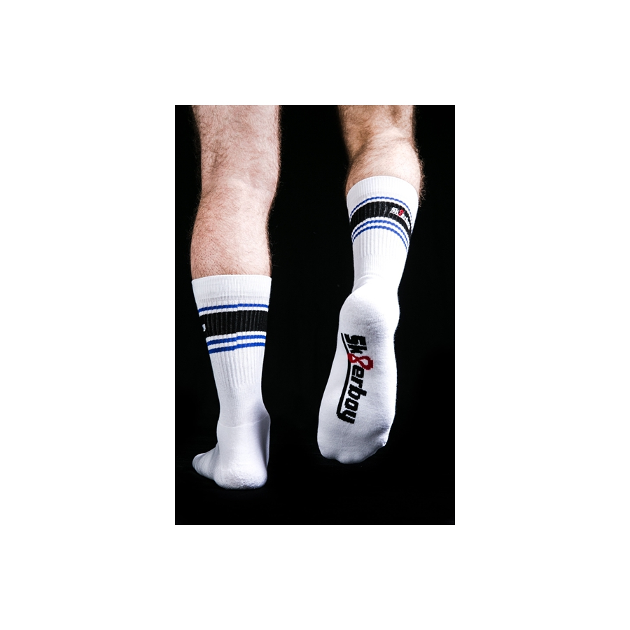 Chaussettes Blanches Sk8erboy Deluxe 7 Chaussettes Blanches Sk8erboy Deluxe – Image 7