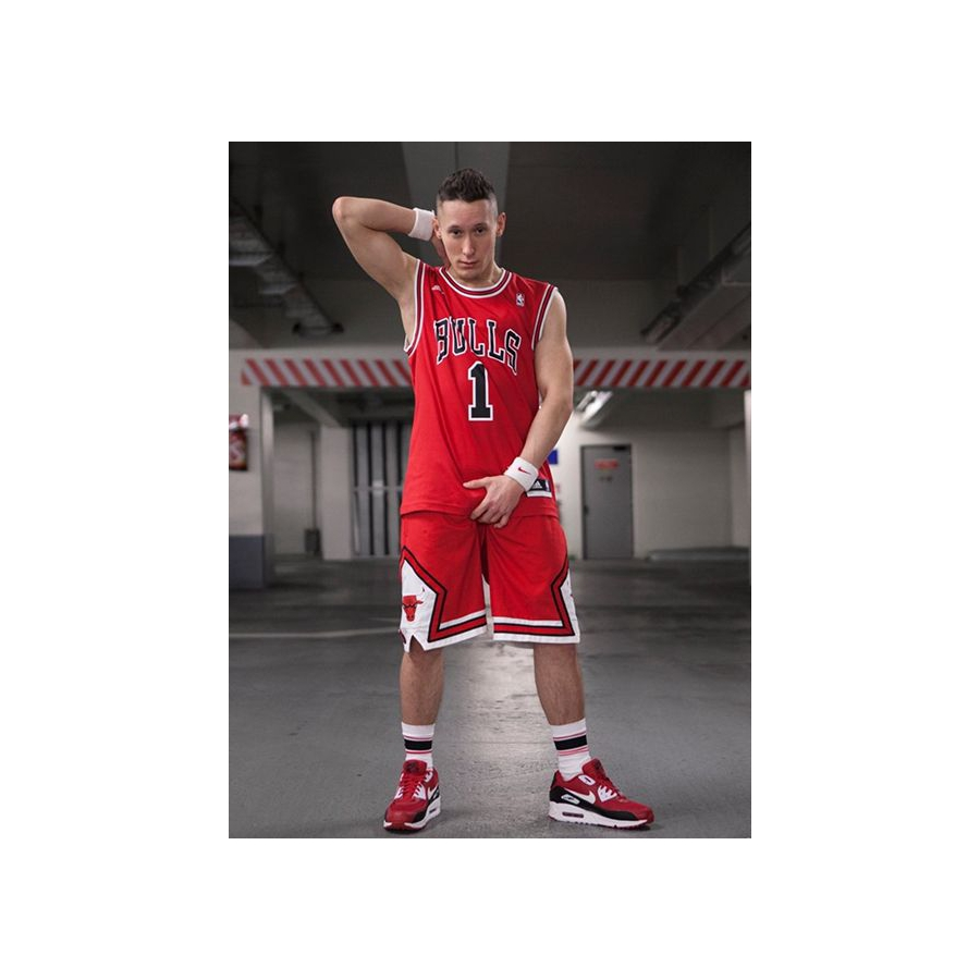 Chaussettes Blanches Sk8erboy Deluxe Blanc-Rouge 2 Chaussettes Blanches Sk8erboy Deluxe Blanc-Rouge – Image 2