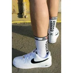 Chaussettes Blanches SNEAKS SOCKS Sk8erboy -FÉMINITÉS boutique chaussettes blanches sneaks socks sk8erboy 5