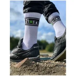 Chaussettes Blanches SPORTY Addiction Liserés Noirs 12 Chaussettes Blanches SPORTY Addiction Liserés Noirs -FÉMINITÉS boutique chaussettes blanches sporty addiction liseres noirs 5