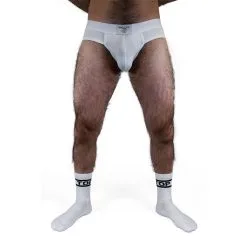 Mr B - Mister B Chaussettes Blanches TOP X2 Paires 5 Mr B - Mister B Chaussettes Blanches TOP X2 Paires -FÉMINITÉS boutique chaussettes blanches top x2 paires 2