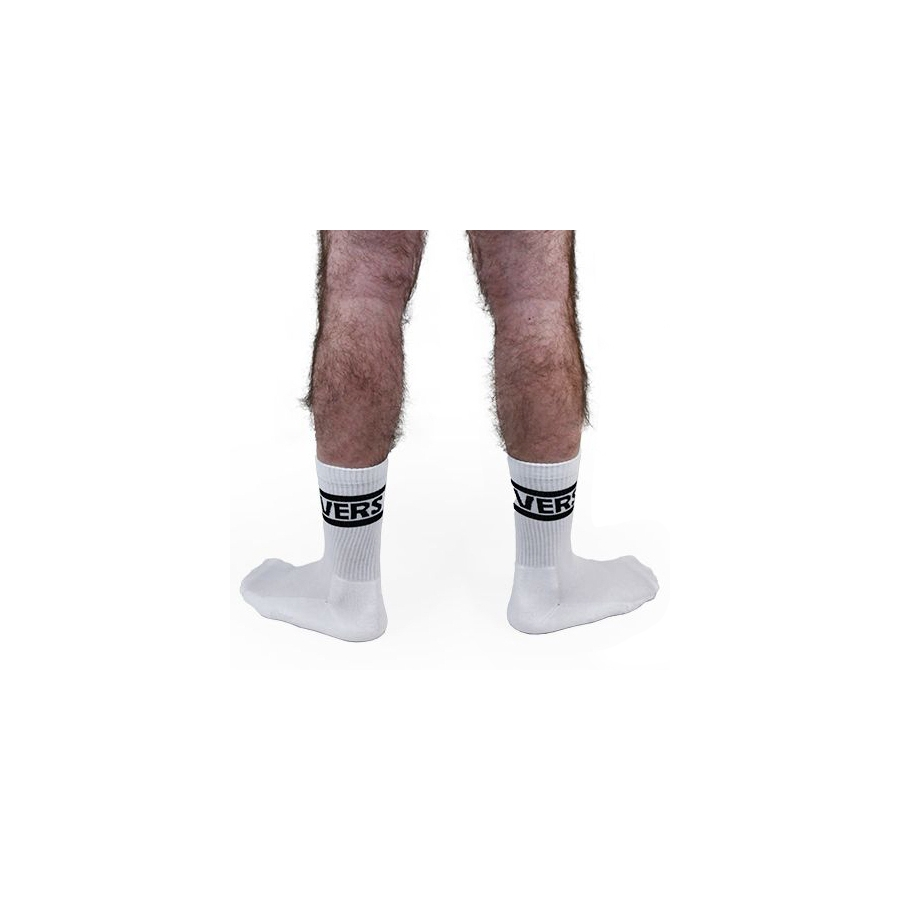 Mr B - Mister B Chaussettes Blanches VERS X2 Paires 2 Mr B - Mister B Chaussettes Blanches VERS X2 Paires – Image 2