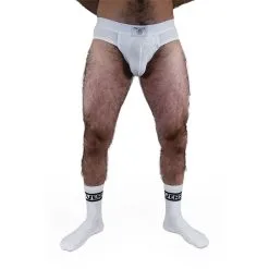 Mr B - Mister B Chaussettes Blanches VERS X2 Paires 5 Mr B - Mister B Chaussettes Blanches VERS X2 Paires -FÉMINITÉS boutique chaussettes blanches vers x2 paires 2