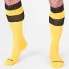 Barcode Berlin Chaussettes FOOTBALL SOCKS Jaune-Noir