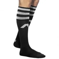 Addicted Chaussettes Hautes BASIC SOCKS Noir-Blanc -FÉMINITÉS boutique chaussettes hautes basic socks noir blanc 2
